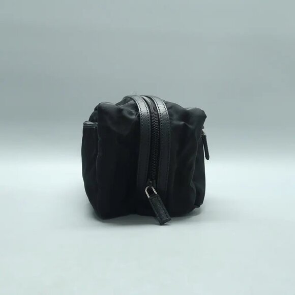 PRADA Black Nylon Clutch 412-022725 - Picture 4 of 12